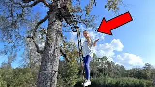 Twins search for ULTIMATE LADDER STAND PLACEMENT!