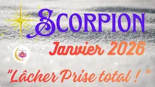 💫 SCORPION ♏ JANVIER 2026 ~ EN ROUTE POUR UNE NOUVELLE VIE ! 🌱🌺😎💫
