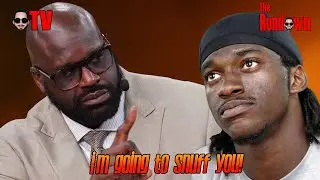 Shaq Says He's Going To SNUFF RG3 For Disrespecting Angel Reese!