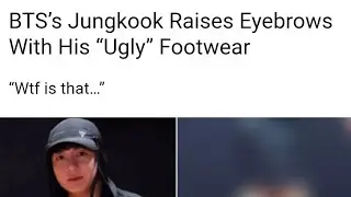 BTS's Jungkook Raises Eyebrows With His Ugly Footwear#eduquest #eduquestcourses#eduquestonlineclass