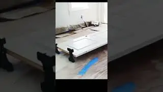 Spraying doors interior painting #SmartSaker #bearpaint #gracopaintsprayer