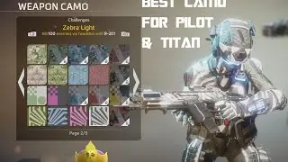 Best camo in Titanfall 2 | I Wanna go full Zebra Light