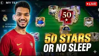 NO SLEEP UNTIL I REACH 50 STARS