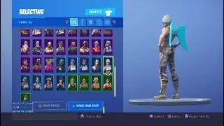 FROZEN LOVE WINGS ON ALL SKINS IN FORTNITE BATTLE ROYALE!!