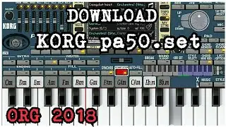 Style korg pa50 untuk org 2018,download disini