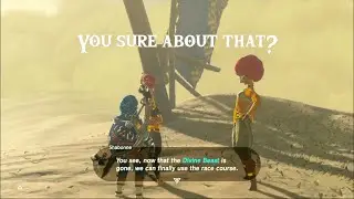 Sand Seal Racing in the Sandstorm | Breath of the Wild
