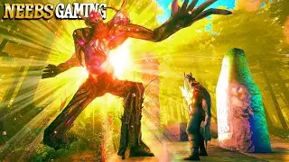 GIANT TREE BOSS Battle! - Valheim