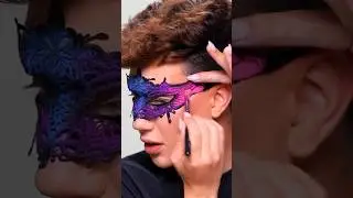 MASQUERADE MASK EYESHADOW?! 🤯🩷💙