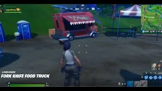 Fork Knife Food Truck Landmark Location - Chapter 2 Season 2