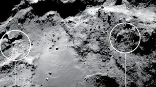 Water Ice Seen On Comet Surface By Rosetta
