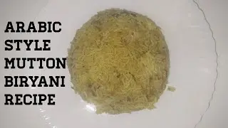 Arabic style mutton biryani recipe/ Tasty mutton biryani #Glittery jewels