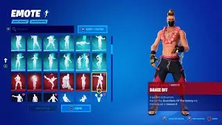 all my emotes with summer drift