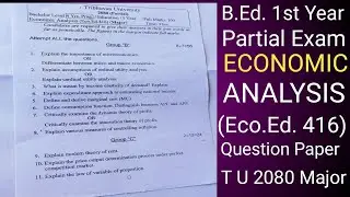 #bed l 2080 Partial #economics #analysis (Eco. Ed. 416) #tu#exam #question #new #course