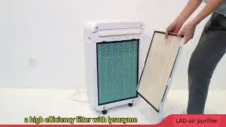 Mobile air purifier sterilizer can be used in hospital, home, office,school etc