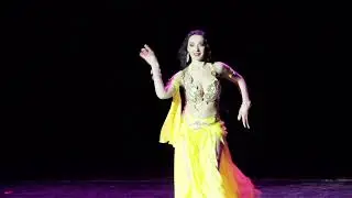 Елена Сазонова - Табла Латина. Solo Tabla bellydance & Latina. Отчетный концерт Dance Life Белгород.