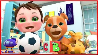 Searching for Bingo&rsquo;s Ball - Nursery Rhymes & Kids Songs - Toy Bus Cartoon - School Theater