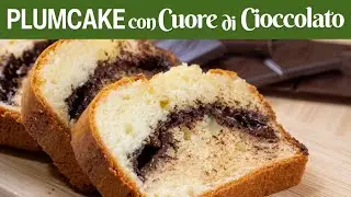 PLUMCAKE CON CUORE DI CIOCCOLATO la Ricetta Facile di Buon'Idea