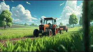 🚜 The Tractor Plows the Field 🎶 | Nursery Rhymes & Kids