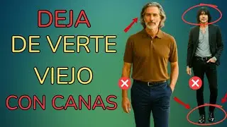 La mayoría de los hombres con canas se envejecen con ropa casual: ve esto!! | Refinamiento Masculino