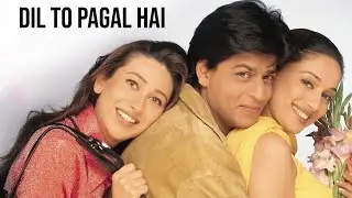 Dil To Pagal Hai Song | Shah Rukh Khan, Madhuri, Karisma, Akshay | Lata, Udit | 90’s Bollywood hits 