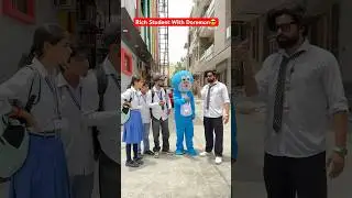 Rich Student With Doremon😎part-2 #shorts #ytshorts #teratrigun #funny #richstudent