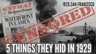 1929 San Francisco Fire &ndash; 5 Unsolved Mysteries & Hidden Truths (True Story)