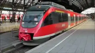 644 516@644 053, BomBardier Talent depart gare de Cologne, 1 avril 2013