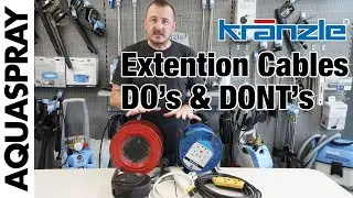 What Extension Cable Do I Recommend For Your Kranzle? | Watch this!