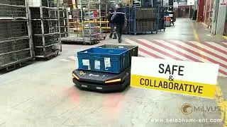 MiLVUS Autonomous Mobile Robots AMRs SEIT 500
