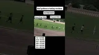 SSC GD 2025 23 AUGUST 2025 RUNNING REVIEW bsf paloura J&K  #sscgd #sscgdrunning2025