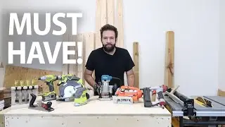 WOODWORKING TOOLS FOR BEGINNERS YOU NEED 2020 | Ale's Everyday
