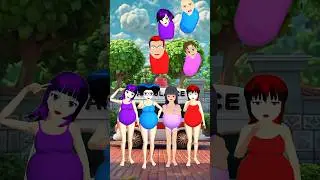 Yuta Mio Choose Mom Papa ❤️ #sakuraschoolsimulator #animation #sakura #funny #yutamio