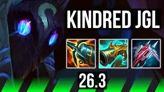 KINDRED vs MASTER YI (JGL) | KR Master | 26.3