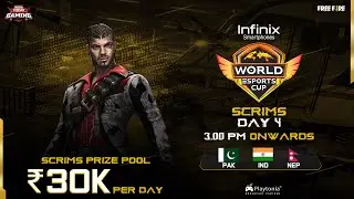 India Today Gaming Practice Scrims Day 4 |Free Fire Esports | @infinixindia  #WEC  IND - PAK - NEP