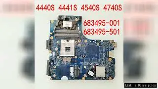 683495-001 For HP 4540S 4740S 4440S 4441S Laptop Motherboard 683495-501 683495-601 HM76 DDR3 11243-1