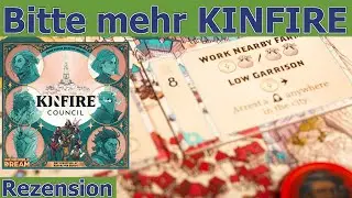 Kinfire Council - one of my favorite board game IPs right now - #FastForward