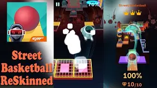 Street Basketball &bull; Rolling Sky &bull; Reskinned Laser