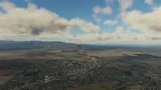X-Plane 12 - Vans RV 10 Around Coalinga (Autoortho 0.7 using Ortho4XP tiles)