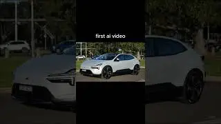 First AI, EV video, 1 image + 1 image = ai video