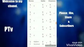 Jee-main-answer-key 2018 // set B //By PTv wale //set A &  set B coming soon..