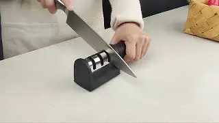3/4-Stage Ceramic Knife Sharpener &ndash; Detachable Kitchen Tool