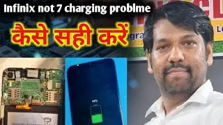 Infinix Not 7 Charging problem कैसे सही करें || Mobile Repairing Course Video || #mobile 