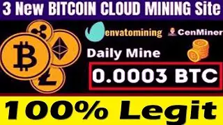 3 New Free Bitcoin Mining Sites 2021, Earn Daily 0.0005 btc  Bitcoin BTC Earning Sites 2021