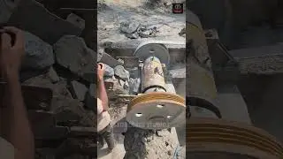 This Stone Crusher Turns Rocks into Rubble Instantly! 🔧 #shorts #USA #stonecrusher