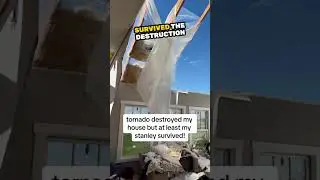 Only one thing survived this tornado in their home 😱