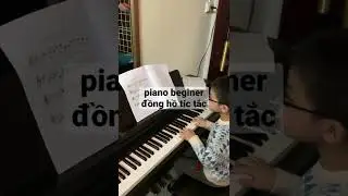 piano beginner-đồng hồ t&iacute;ch tắc