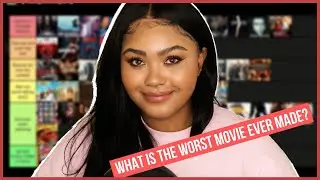 THE BAD MOVIE TIER LIST: WHAT IS THE WORST MOVIE EVER MADE? 50+ MOVIES | KennieJD