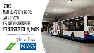 [Sound] MAN Lion's City NG 323 (WES-O 5623) der Niederrheinische Verkehrsbetriebe AG, Moers