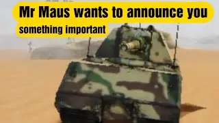 Mr Maus has something important to tell you #anouncement #tank #game #gaming #gameplay