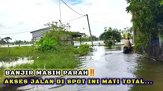 BANJIR PARAH‼️WARGA CUMA BISA PASRAH SAAT IKAN TAMBAK KABUR SEMUA #fishing #mancing
